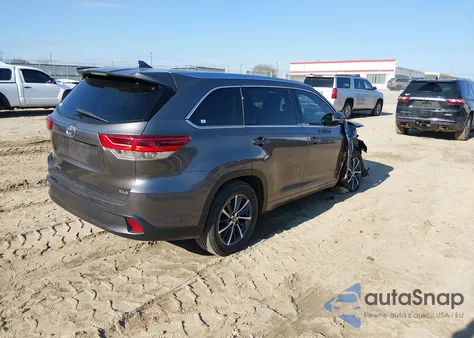 2018 Toyota Highlander Xle из США, поврежденный, VIN 5TDKZRFH1JS274063